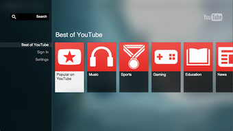 Image 0 for YouTube for Google TV