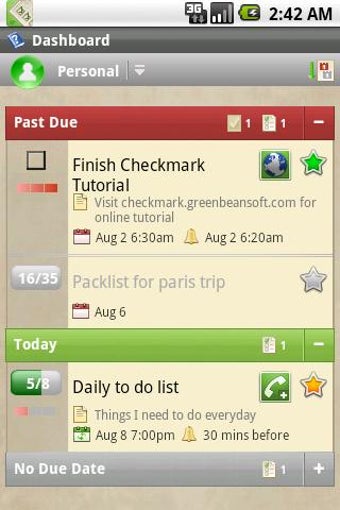 Imagen 1 para Checkmark To Do Task List