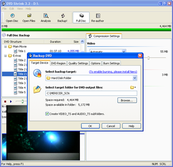 Image 0 for DVD Shrink