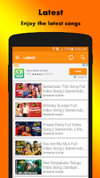 Imagen 2 para Telugu HD Video Songs