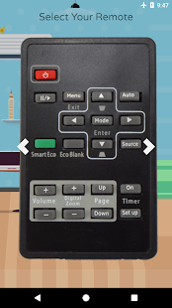 Image 0 for Remote Control For Benq P…