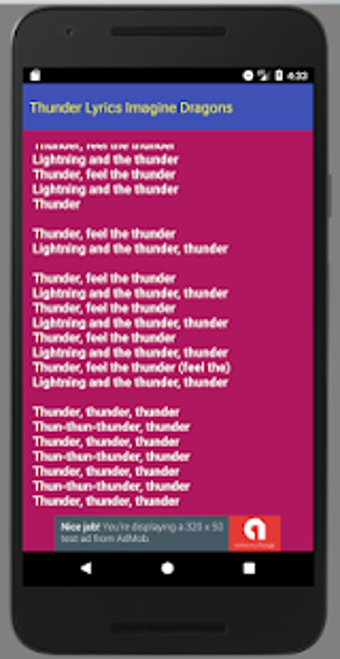 Image 0 for Thunder Lyrics