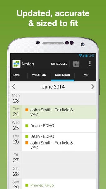 Image 2 for Amion - Physician Calenda…