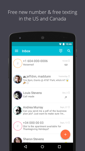 Imagen 3 para TextMe Up Free Calling & …