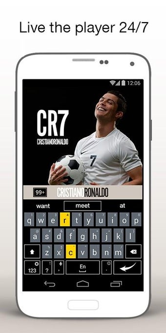 Imagen 1 para Cristiano Ronaldo Keyboar…
