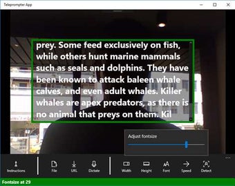Imagen 1 para Teleprompter App for Wind…