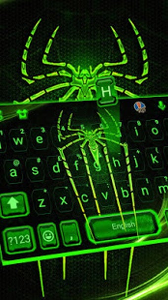 Image 2 for Neon Electric Spider Keyb…