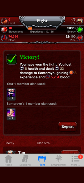 Imagen 1 para Vampires Game Mobile