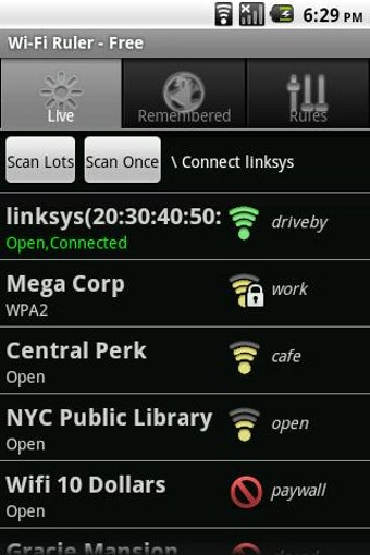 Imagen 1 para Wi-Fi Ruler (a WiFi Manag…