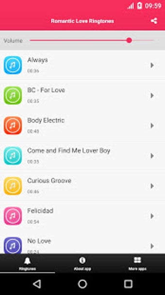 Imagen 2 para Romantic Love Ringtones