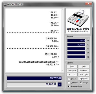 Imagen 0 para WinCalc Pro