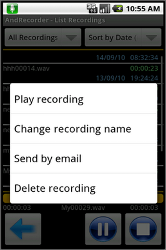 Image 6 for AndRecorder - Free