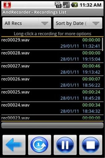 Imagen 2 para AndRecorder - Free