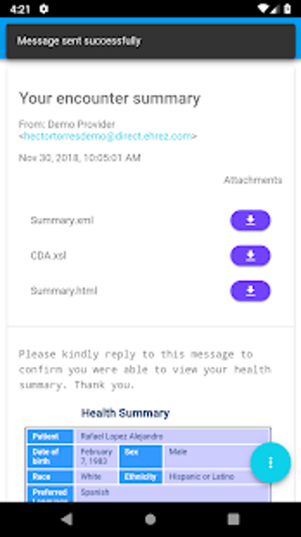 Imagen 2 para EHRez Patient Portal