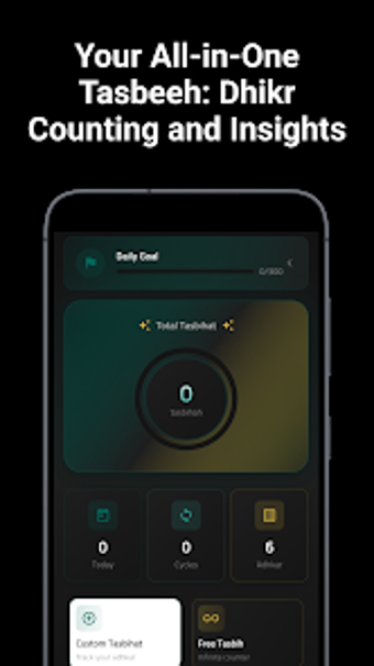Image 0 for Awwab: Tasbeeh Counter  D…