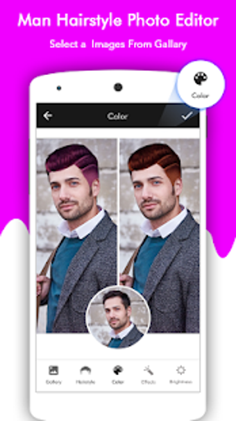 Imagen 0 para Man Hairstyle Photo Edito…