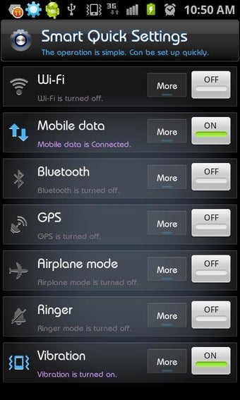 Imagen 1 para Smart Quick Settings