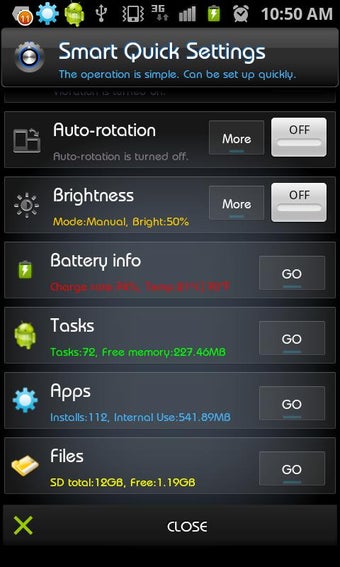 Imagen 2 para Smart Quick Settings
