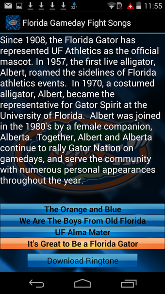 Imagen 0 para Florida Gators Ringtones …