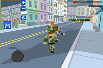 Image 3 for Blocky Army City Rush Rac…