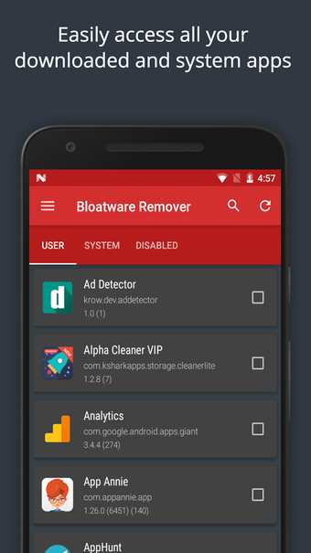 Imagen 3 para Bloatware Remover FREE [R…