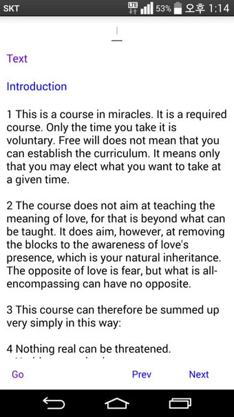 Image 0 for A Course in Miracles Text