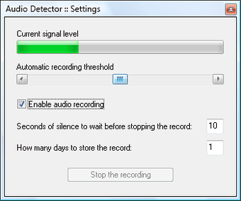 Imagen 0 para Audio Detector