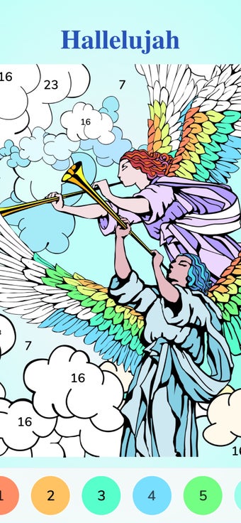 Image 2 for Bible Coloring Paint by N…