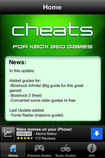 Image 0 for Cheats for XBox 360 Games…