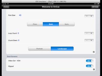 Image 3 for OnCue Prompter