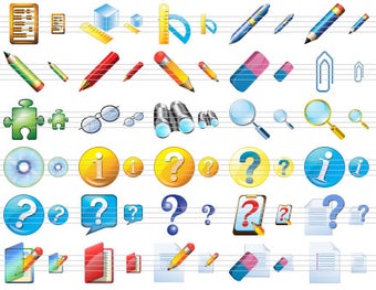 Image 0 for Large Education Icons