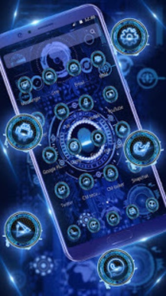 Image 2 for Finger print tech theme