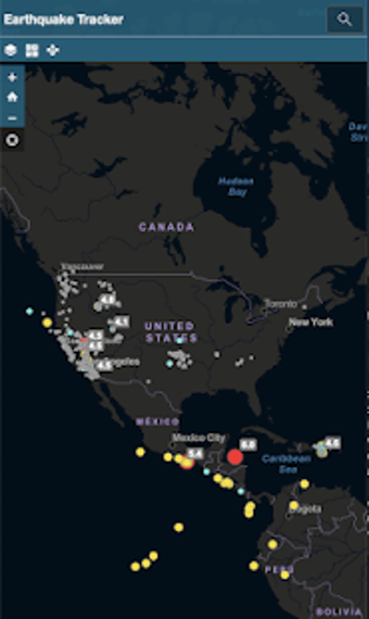 Image 0 for Earthquake Tracker Map