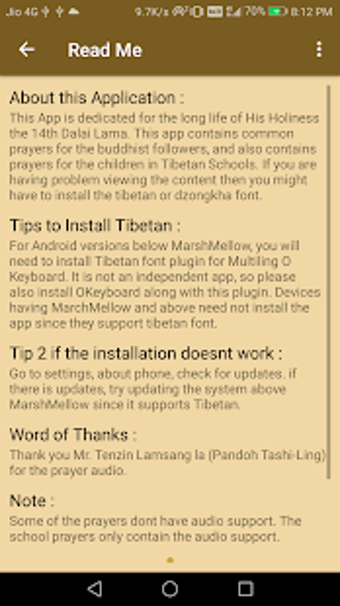 Image 2 for Tibetan Prayer
