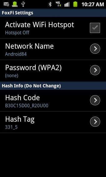Image 1 for FoxFi (WiFi Tether w/o Ro…