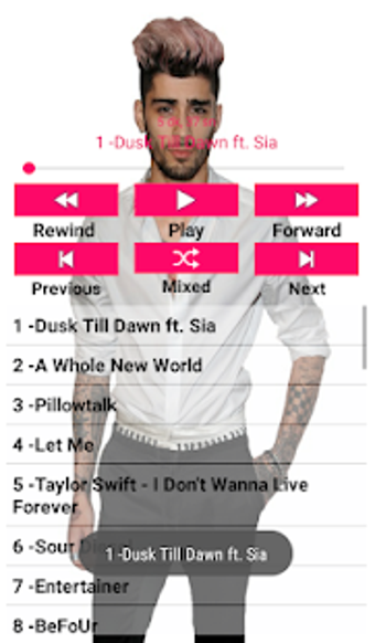 Imagen 0 para Zayn Malik Songs offline …