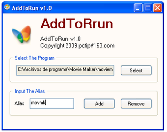 Image 0 for AddToRun