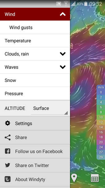 Imagen 2 para Windy: wind, waves and hu…