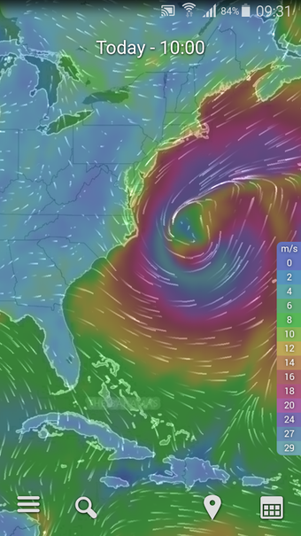 Imagen 1 para Windy: wind, waves and hu…