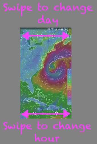 Imagen 3 para Windy: wind, waves and hu…