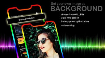 Imagen 2 para Border Light with HD Live…