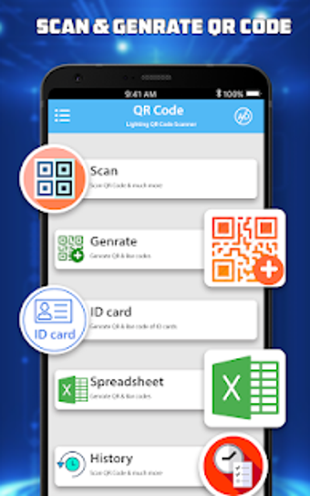 Image 1 for QR & Barcode spreadsheet …