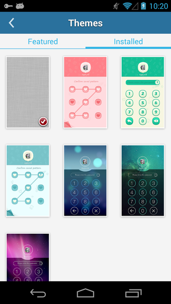 Imagen 4 para AppLock Theme Aurora