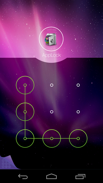 Imagen 4 para AppLock Theme Aurora