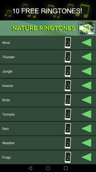 Imagen 2 para Nature Sounds Ringtones