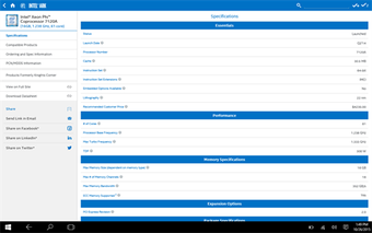 Imagen 2 para Intel ARK (Product Specs)…