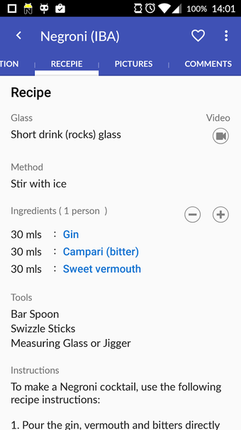 Imagen 1 para Cocktails Guru (Cocktail)…