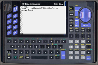 Image 1 for TI-92 Emulator Calculator