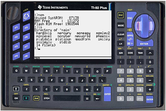 Image 0 for TI-92 Emulator Calculator