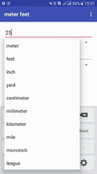 Image 0 for meters to feet to inches …